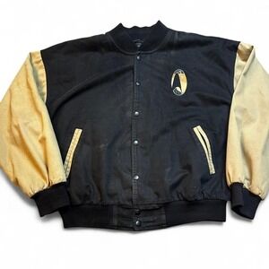 Vintage Star Trek The Experience Jacket Mens large Las Vegas Hilton 90s READ